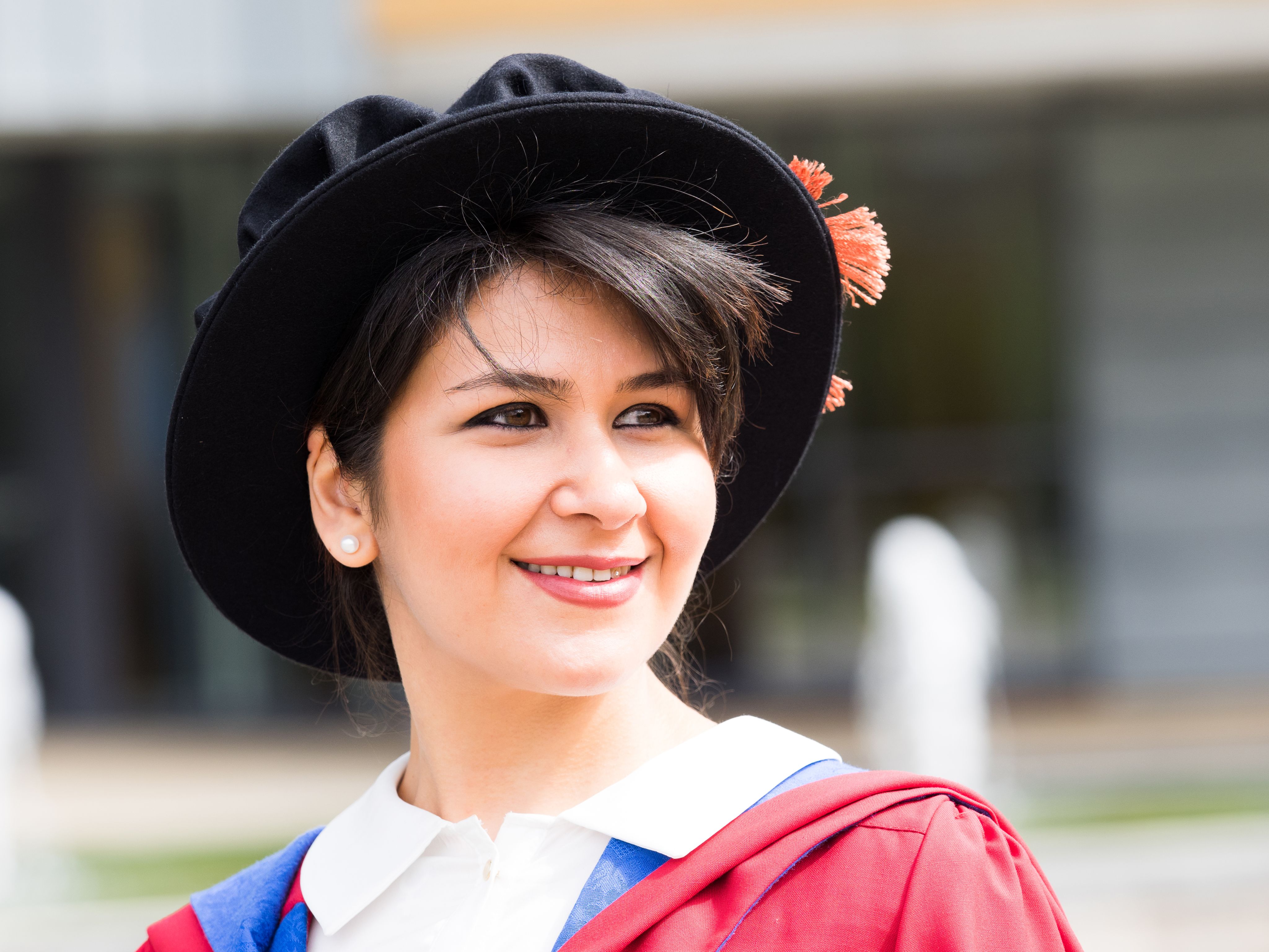 Dr Anna Vartapetiance on her graduation day