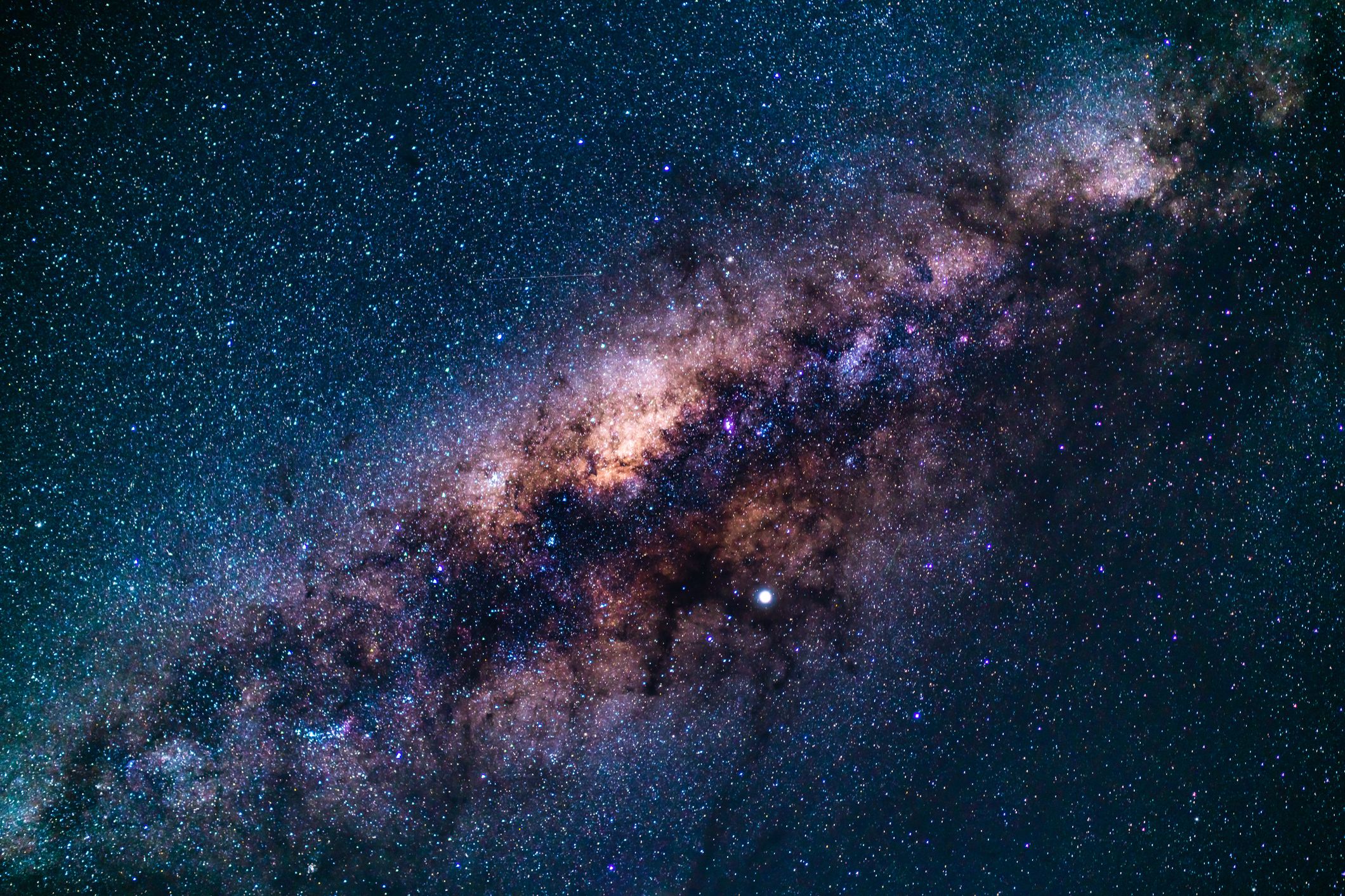A view of the night sky