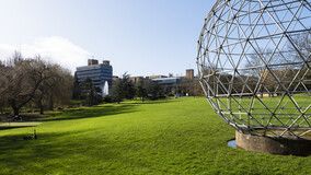Geodesic dome at the University of Surrey