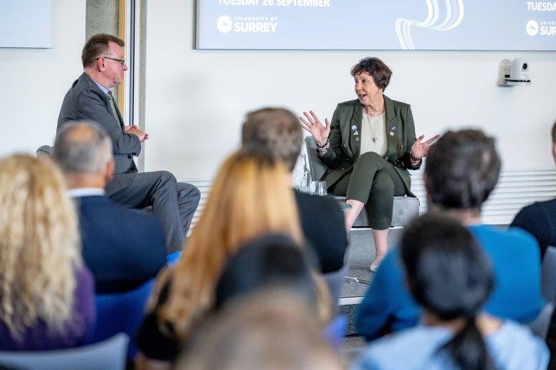 Dr Nicky Fox chats to Professor Bob Nichol 