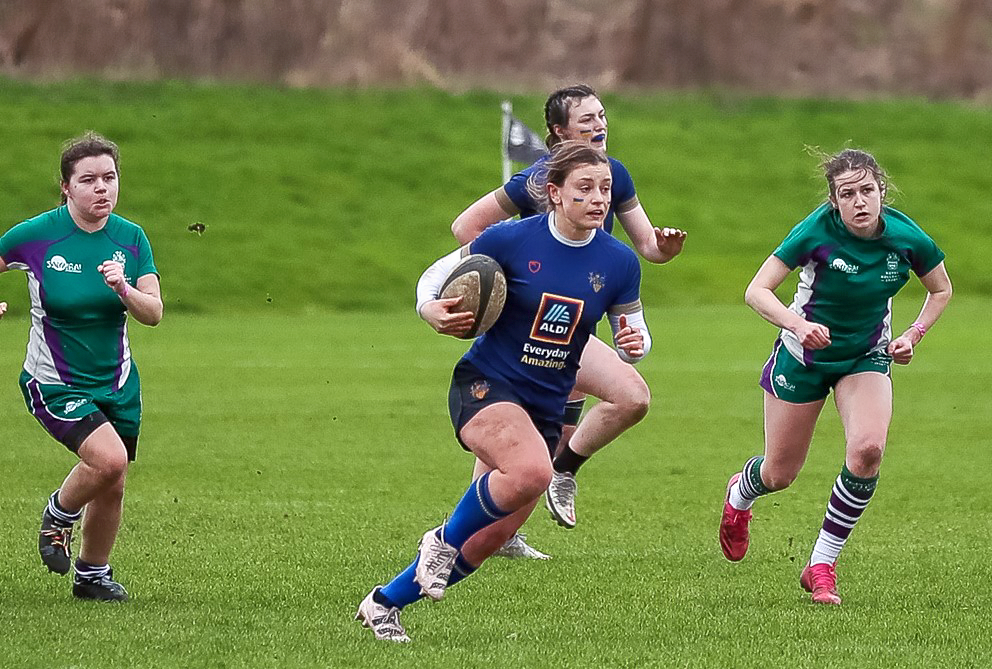 Ella Amory in action for Team Surrey