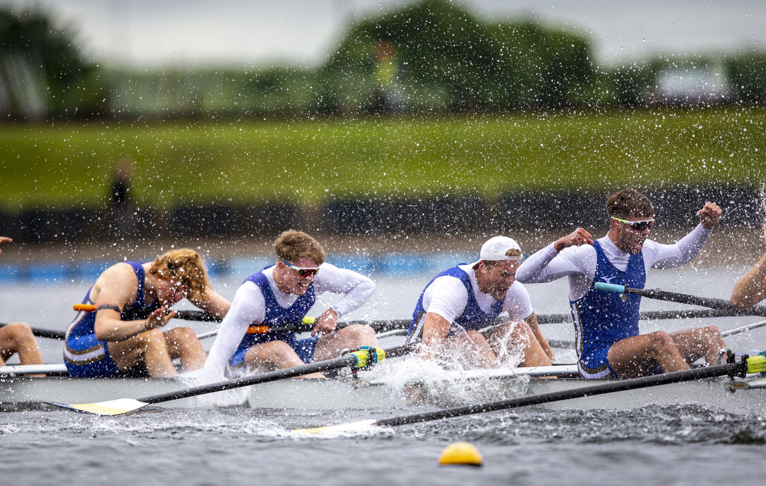 Team Surrey rowers celebrate