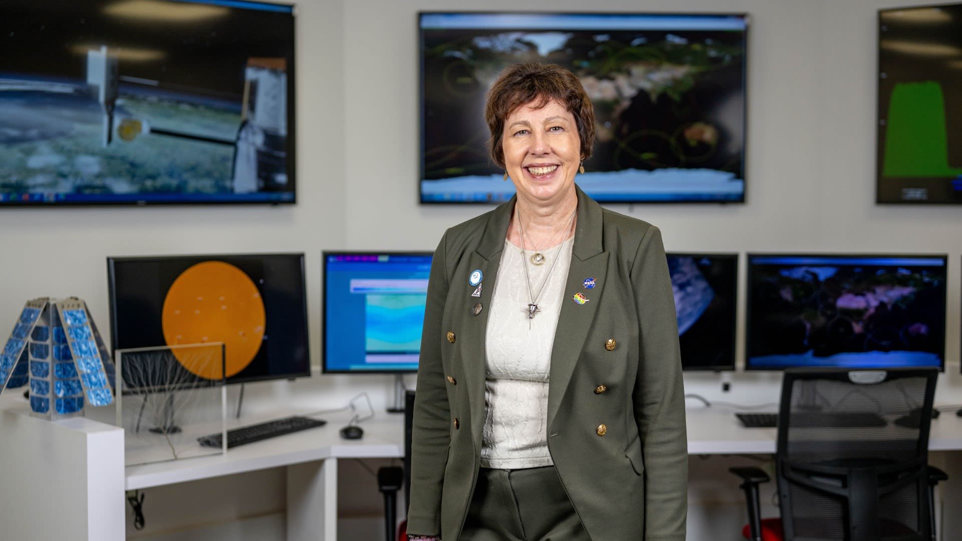 Dr Nicola Fox, Head of Science at NASA, at the Surrey Space Centre