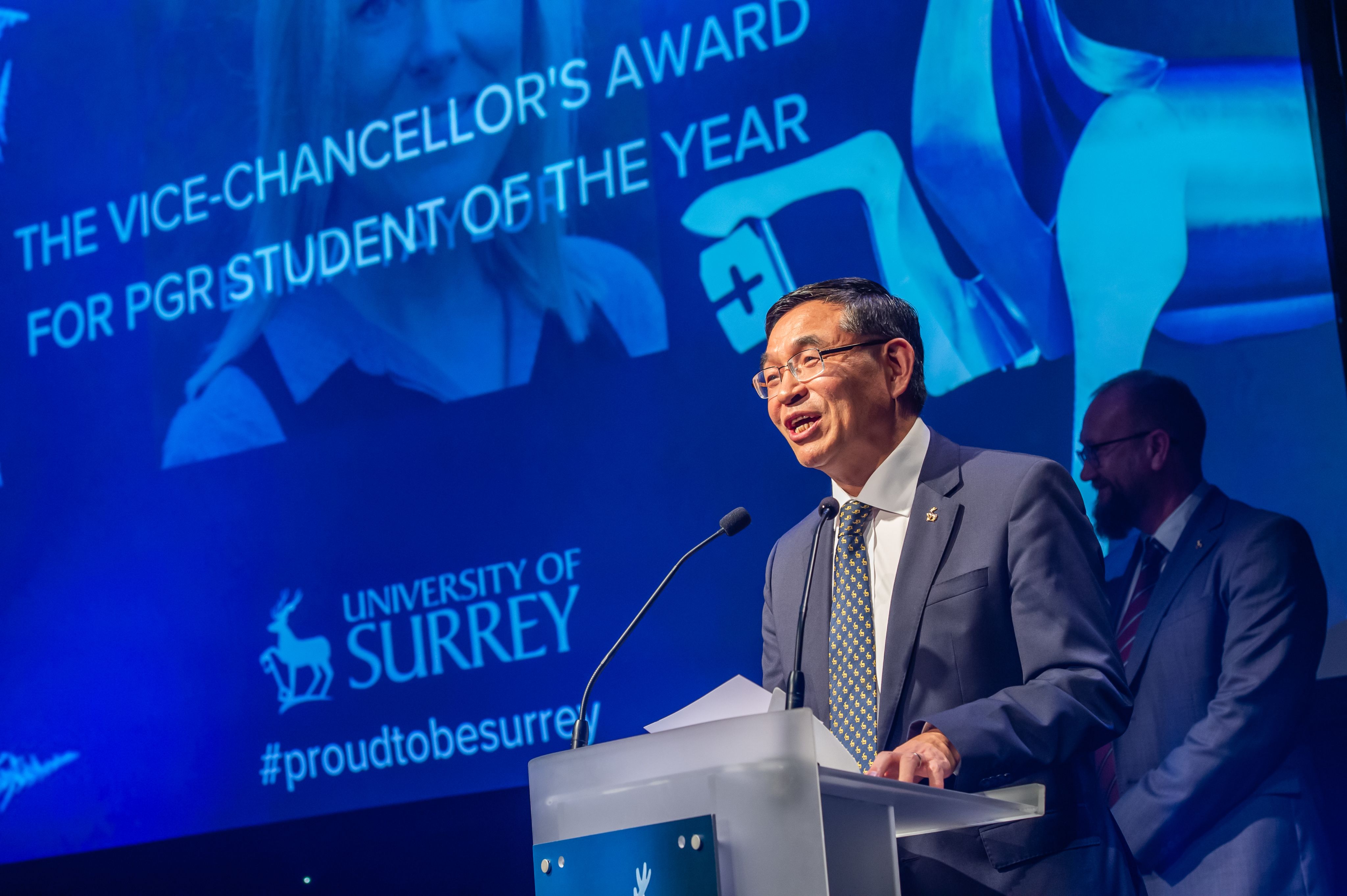 President and Vice-Chancellor Max Lu at the VC Awards