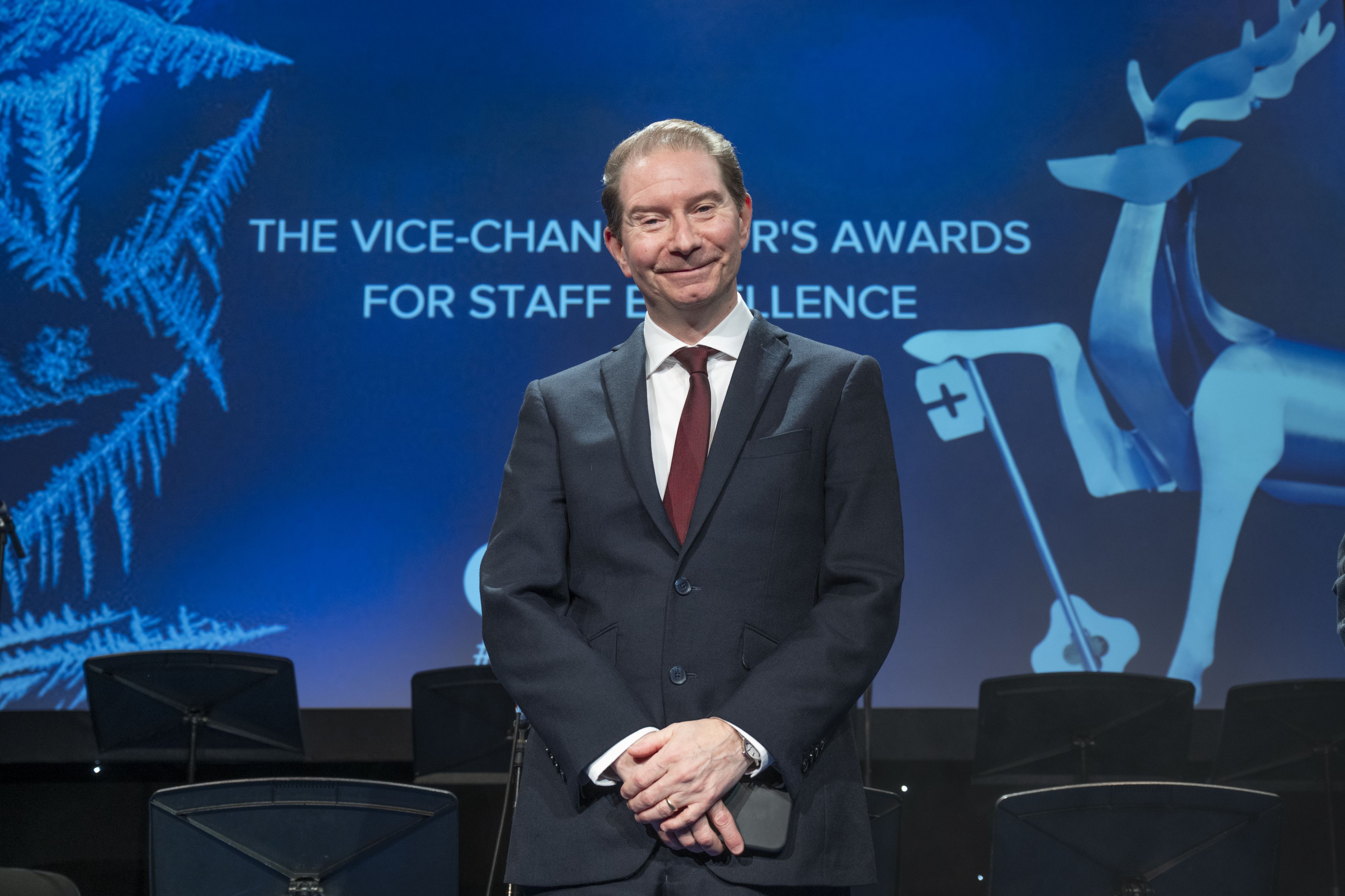President and Vice-Chancellor Max Lu at the VC Awards