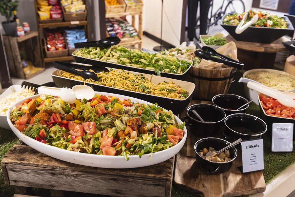 Salads in Hillside Food Court
