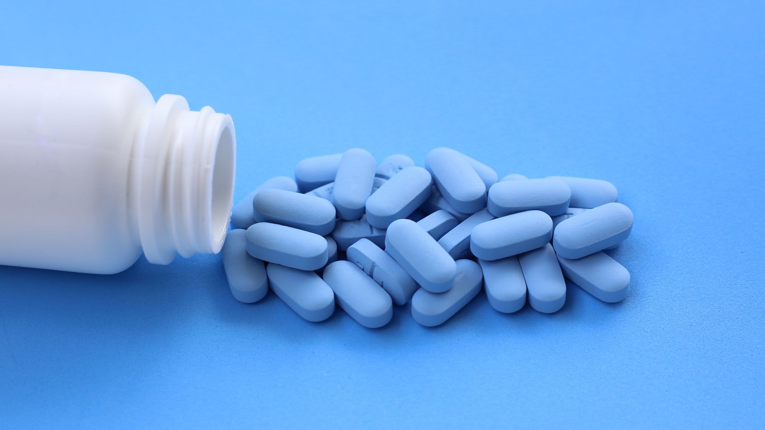Blue Pre-Exposure Prophylaxis pills