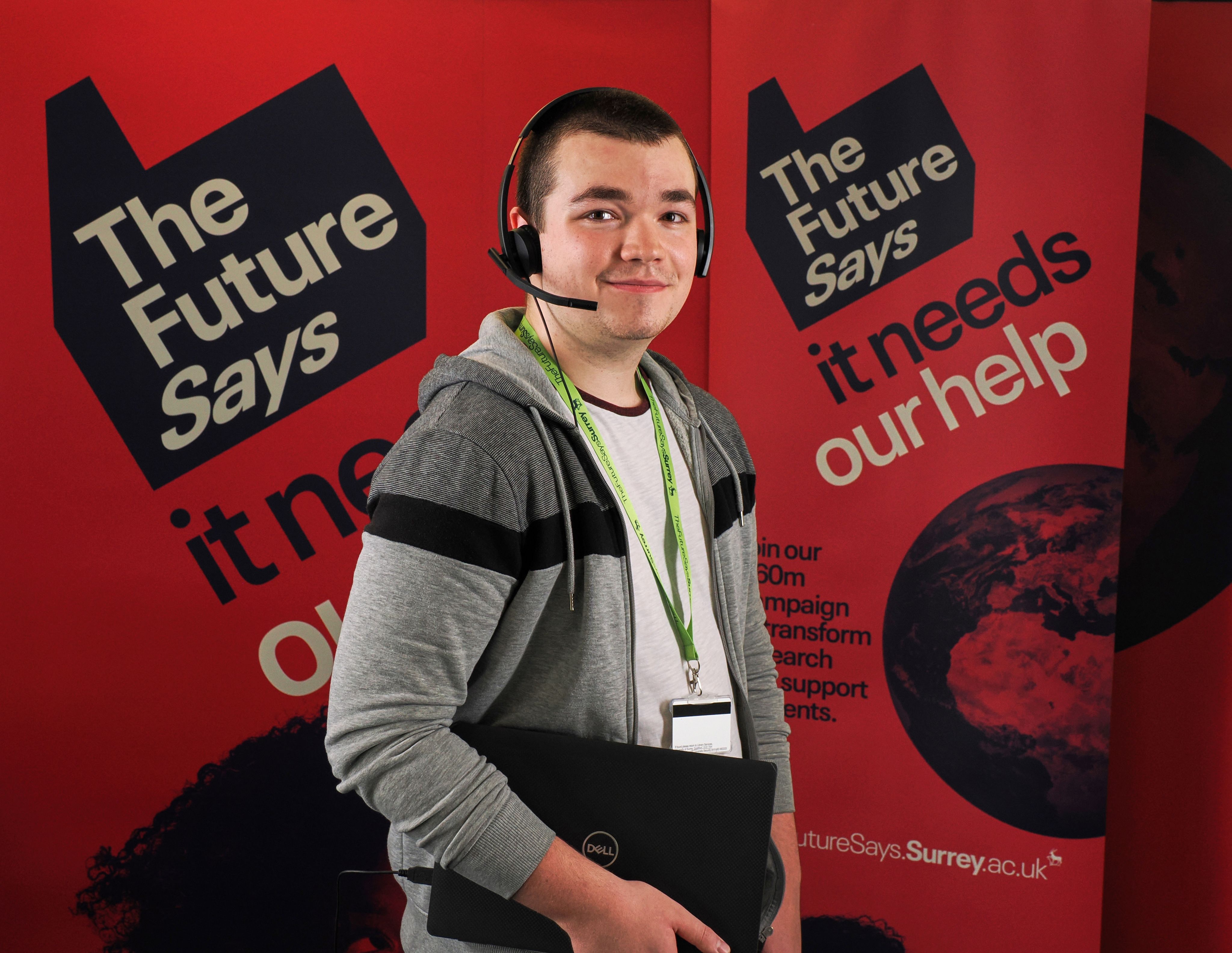 Joe Amphlett, third year Electronic Engineering with Space Systems