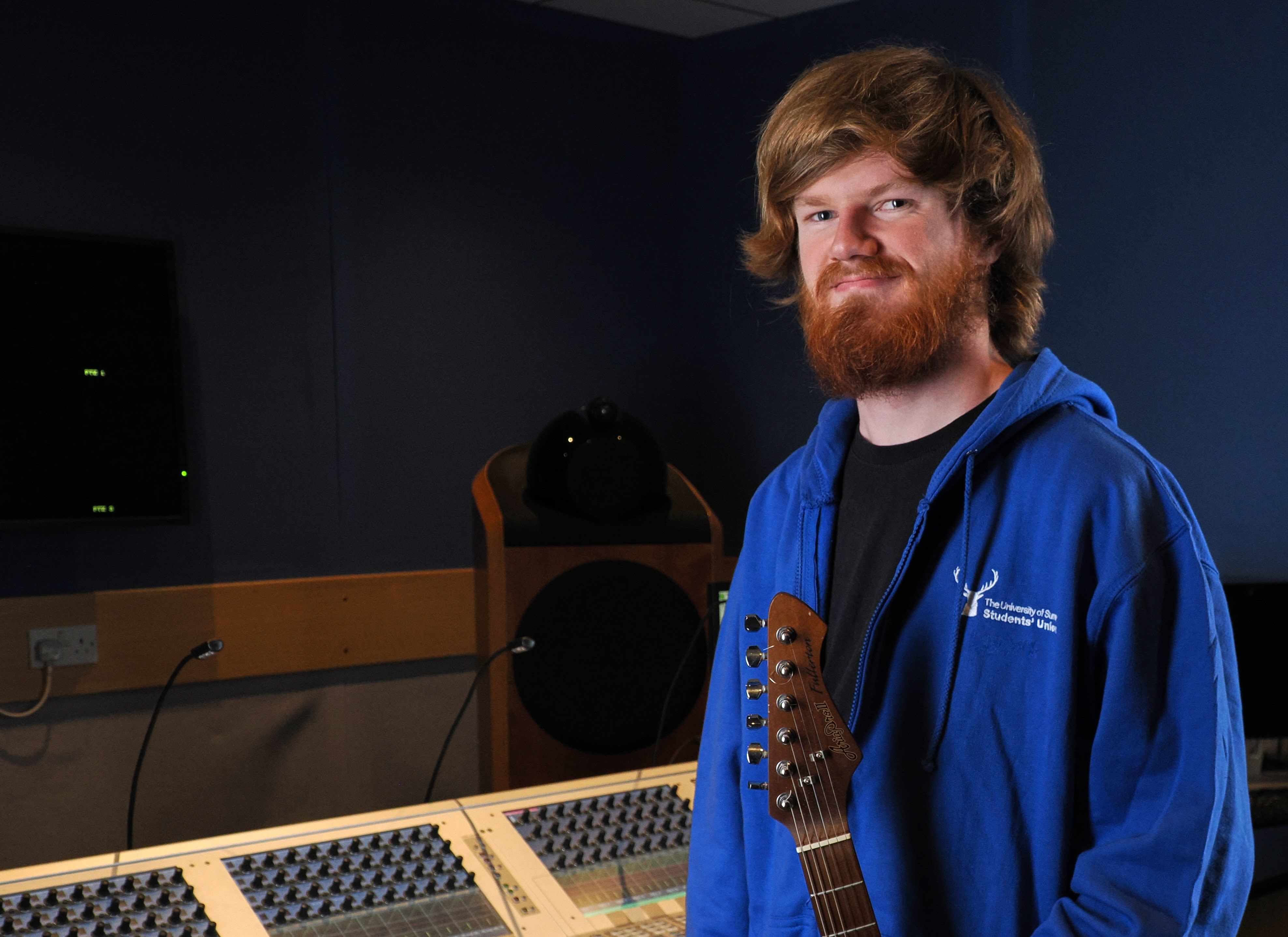 Adam Gorry, third year Creative Music Technology student and course rep