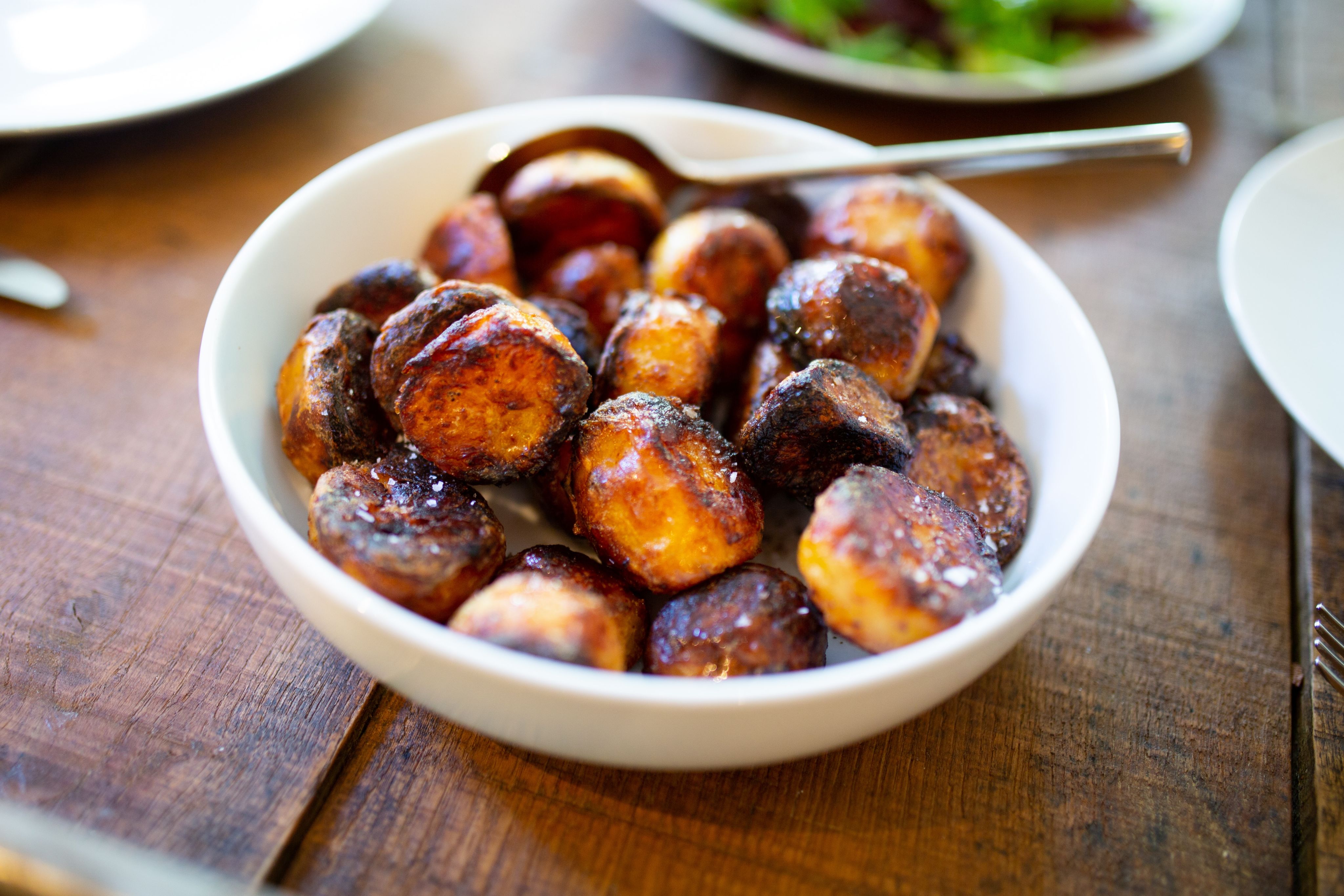 Roast potatoes